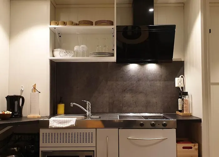 公寓 Moderne Naer Sentrum 特罗姆瑟